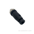 Feld drahtbarer wasserdichte gerade M12 -Stecker 4 Pin